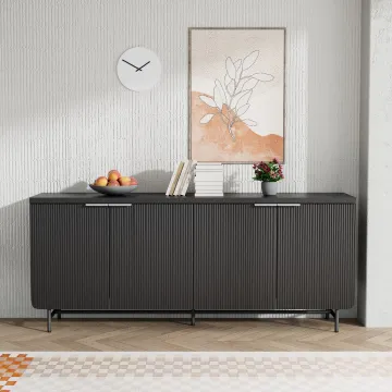 WESOME Factory Nordic Simple Modern Wood Cabinet Wooden TV Bench