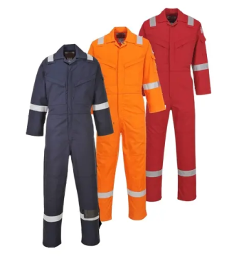 Wholesale Fire Retardant Work Uniforms: Custom Men's Black Safety Coveralls with Oil Resistance and Flame Protection