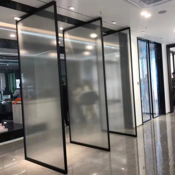 Moderno vetro temperato in alluminio e porte per vivot per la decorazione dell'hotel