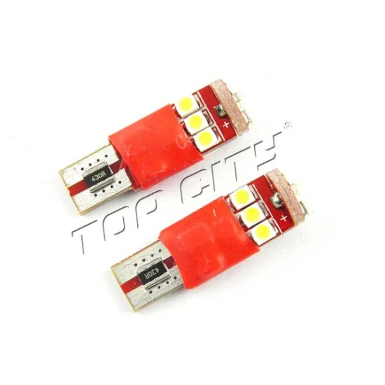Canbus error free T10 194 147 152 led headlight bulbs,9 SMD led car light bulb lamp