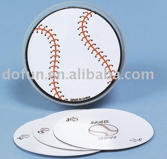 Baseball-Shaped Playing Cards