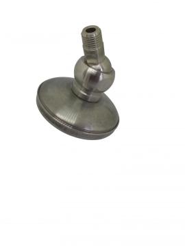 Parti con machine a CNC anodizzato nero Blocco metallico CNC