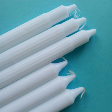 Lighting Paraffin Wax White Plain Candles