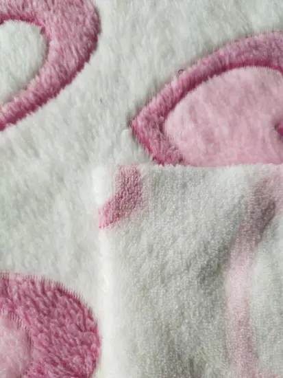 Poly Print Double Coral Fleece