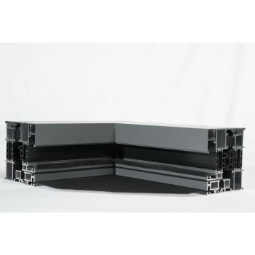Energy saving system insulation aluminum profile