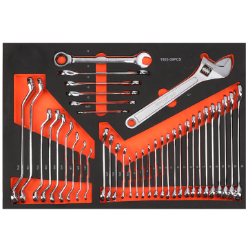 2022 New Snap Ratchet Dual Wrench Tool Set - 39 Pcs DIY Motorcycle Repair Kit (6mm-24mm)