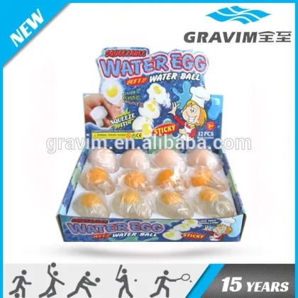 Hot sales TPR stress egg,soft stress clear egg,squeezing eggs