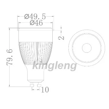 Sharp LED Indoor lighting
