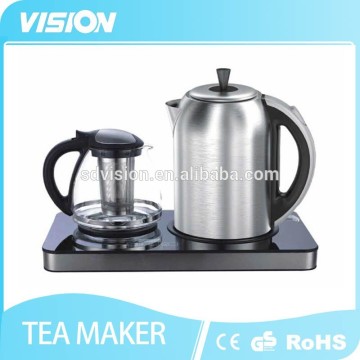 8993T-H1 Electric Tempered Glass Tea kettle set