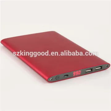 High Capacity Slim Portable Power Bank 20000mah Powerbank Mobile External Battery Pack Charger