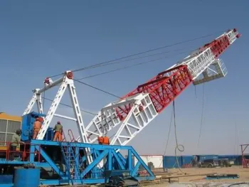 Professional Rotary Diesel Land Drilling Rig , ZJ30 Trailer Mounted Drilling Rigs