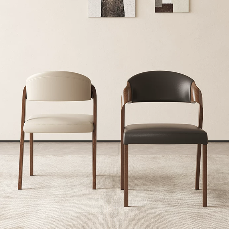 Customization Options for Wood Finish and Seat Upholstery