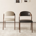 Modern Wood Restaurant Dining Chairs for Hotel Apartment Living Room Use