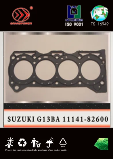 Professional sale rubber gasket cylinder head for Suzuki G13BA 1114182600 factory price