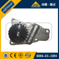 PC60-7 excavator oil pump 6204-51-1201