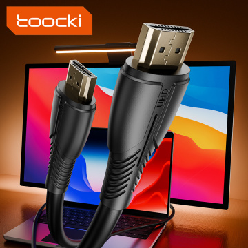 Toocki Good Price 4K HDMI Audio and Video Cable for Monitors TV Projector