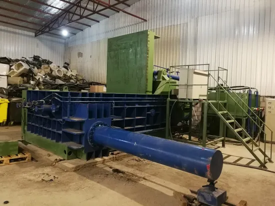 Scrap Ferrous and Non-Ferrous Metal Hydraulic Baler