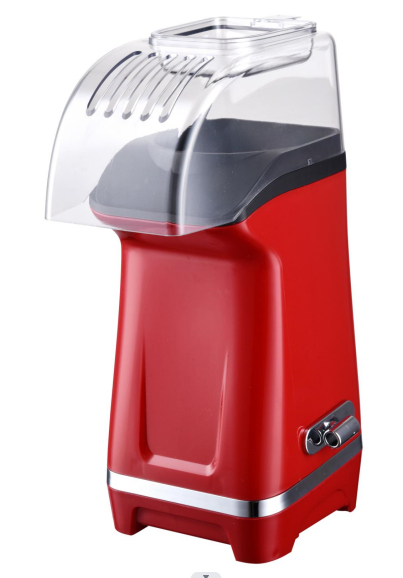 Small Hot Air Popcorn Machine Home Electric Mini Popcorn Machine With Heat Protection No Oil Needed Hot Air Popcorn Maker
