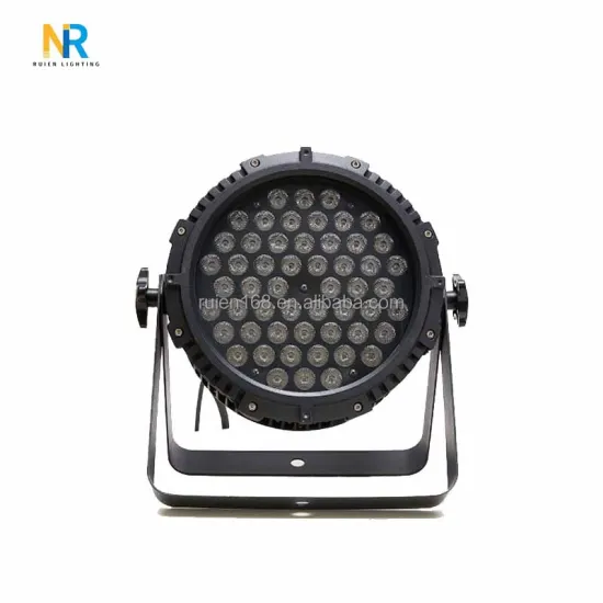 RUIEN 54pcs 54x3W RGBW LED PAR Stage Lighting - Waterproof Party Lights