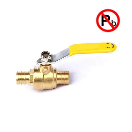 No lead brass pex ball valve(pex x pex)