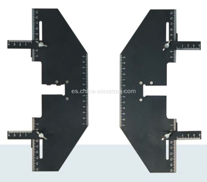 Regla establecida para la instalación del ferrocarril de la guía del ascensor