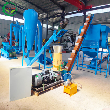 High Efficiency Sawdust Air Dryer Blower System 400-500kg/h