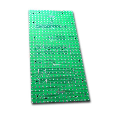 Double-sided PCB with Lead-free HAL Finishing and 30° V-cut Angle