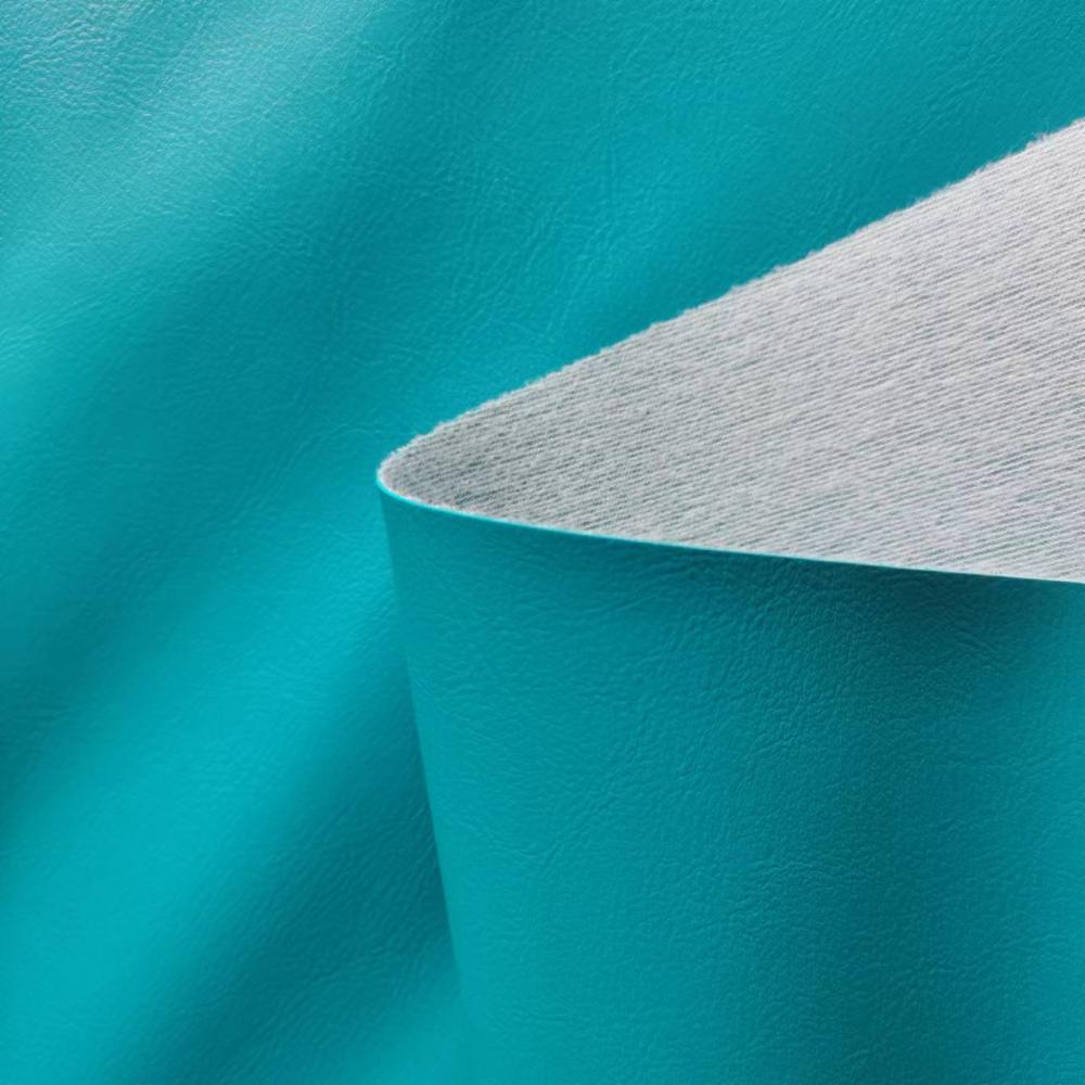 Brushed Fabric Backing Synthetic Leather Jpg