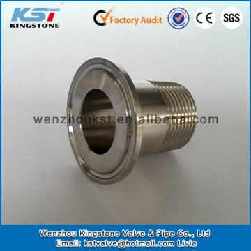 stainless steel tc clamp ferrule outside threaded ferrule