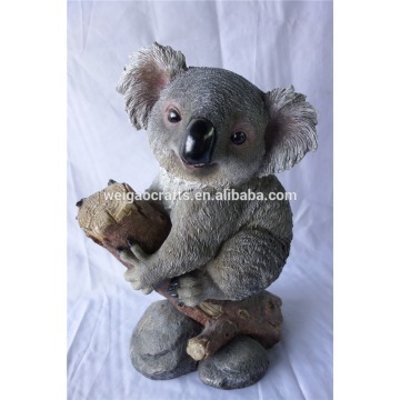 resin material koala products polyresin animal figurine from china workshop