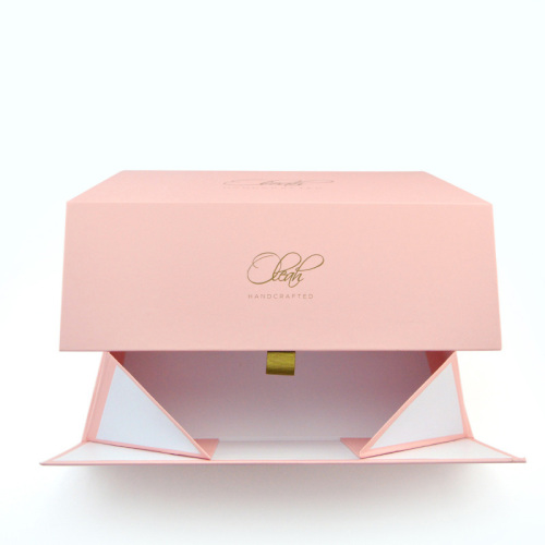 Collapsible Rigid Cardboard Shoe Gift Folding Box