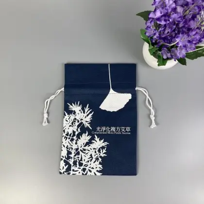 Cotton Bags With Logo Drawstring Bag