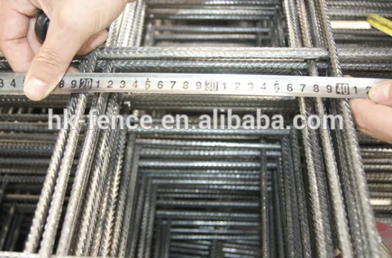 reinforcing concrete welded wire mesh foundation