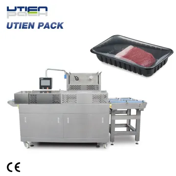 Auto Tray Sealing Lidding Machine for Meal and Meat Packaging