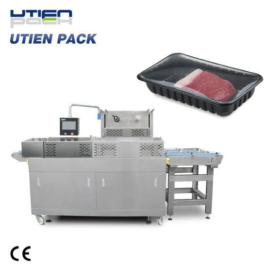 Auto Tray Sealing Lidding Machine for Meal and Meat Packaging
