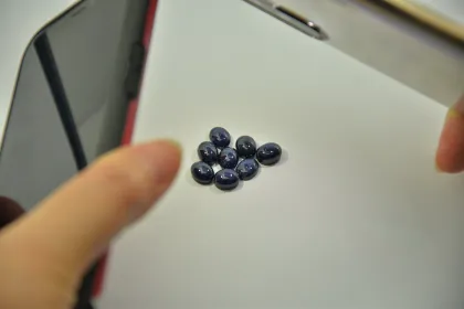 good quality natural star sapphire Blue sapphire