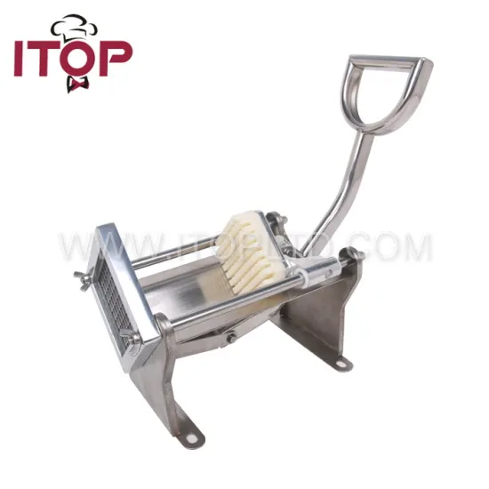 Manual fresh potato chips making machine