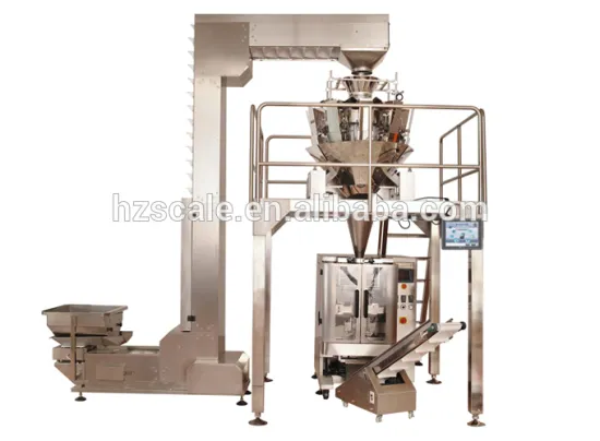 Automatic Chips and Snacks Packing Machine with Combination Multi-head Weigher