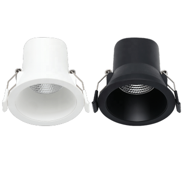 Modern Design 6W 9W 12W PC IP44 Hotel Mini LED Recessed Spotlight for Focus Lighting