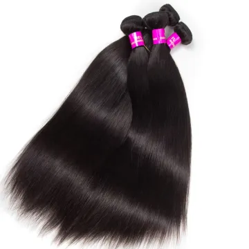 human hair extension brazilian hair 100% natural straight human hair extension weave bundles