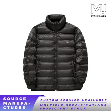 Men's Stand‑Collar Down Jacket