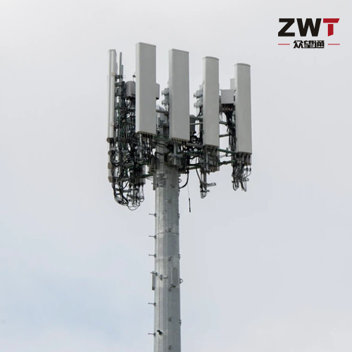 Estrutura monotubo durável para uso em telecomunicações