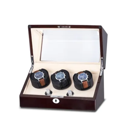 Triple-rotor Watch Winder With PE Finish