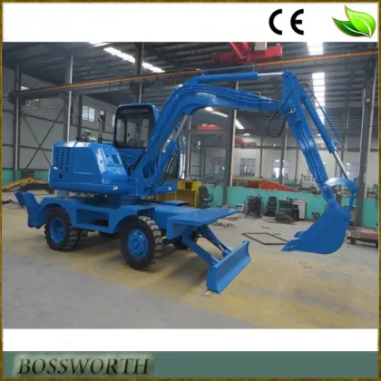 self moving mini excavator