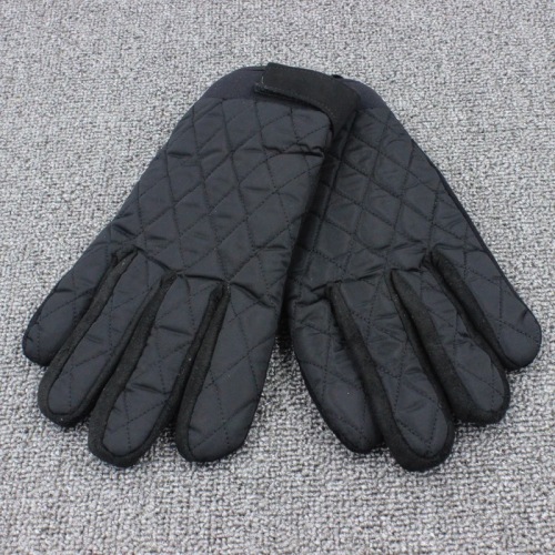 Casual embroidery high quality fabric waterproof mens glove