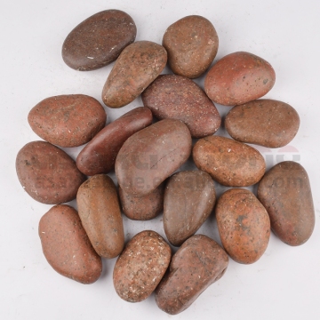 Natural Red Cobbles: Perfect for Garden and Patio Landscaping