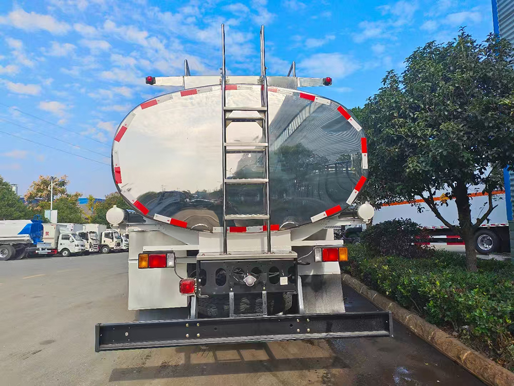 ISUZU Food Grade Stainless Steel Milk Tank Truck
