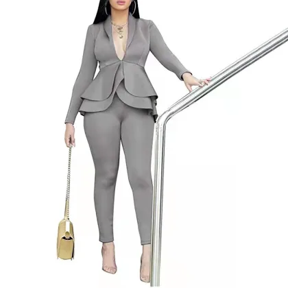 Superior quality blazer women fashion trouser blazer suits formal blazer suits