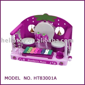 Wooden Music Toys - Mini Blueberry Music Sets (HT83001A)