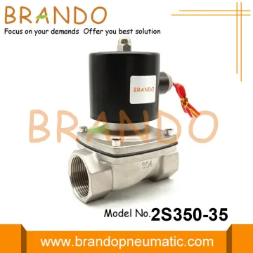1 1/4 2S350-35 Stainless Steel Solenoid Valve 110V
